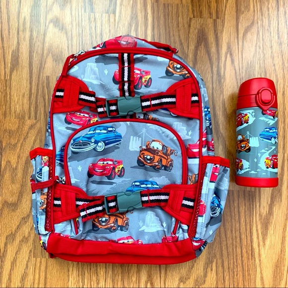 Pottery Barn Kids Other - Pottery Barn Kids Disney Cars Backpack Wter Bottle